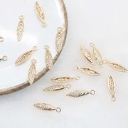 DIY ジュエリー アクセサリー  銅メッキ　楕円形ペンダント　イヤリング ペンダント ネックレス 半製品