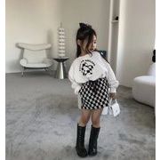 2022秋冬新作  カジュアル  韓国子供服      スカート  ハーフスカート  かわいい ベビー服  2色 90-130