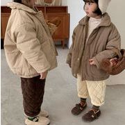 韓国風子供服  子供服  女の子  ベビー服  可愛い 長袖     厚手　裏起毛 アウター コート トップス 2色