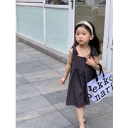 2023夏服新作  ワンピース ベビー服  可愛い    韓国風   韓国子供服     子供服  ブラウス  80-130CM