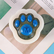 激安 キャンドル 素材レート 石膏粘土 モールド 手作り石鹸 ゴム型 UVレジン アロマ 装飾 猫爪肉球