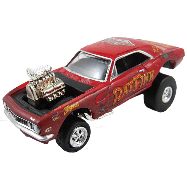 ラットフィンクとファイャーマッスルカー 1:64 Rat Fink 1967 Chevy Camaro Zinger - SUPERCON Exclusive