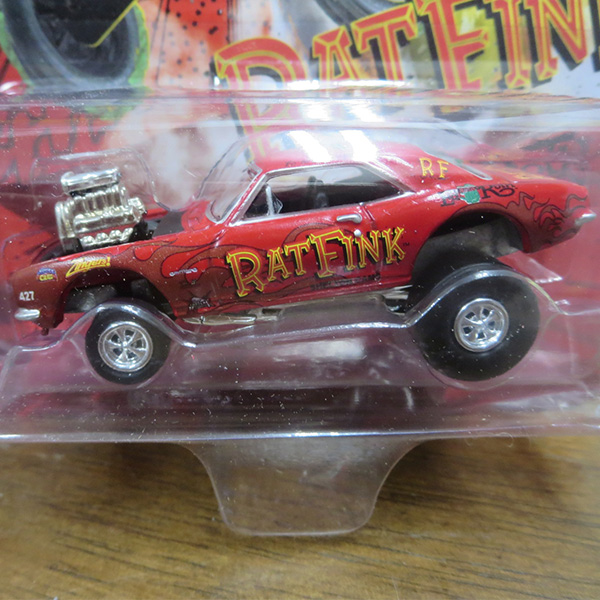 ラットフィンクとファイャーマッスルカー 1:64 Rat Fink 1967 Chevy Camaro Zinger - SUPERCON Exclusive
