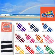 Socco Crew White Socks-SOLID　20665