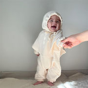 カラー追加！韓国ファッション クマ オリーブ ウサギ トラ 厚手 チューリップ マント ワッフル 赤ちゃん