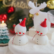 人気 ローソク 蝋燭アロマキャンドル candle フレグランス インテリア ギフト Xmas クリスマス鹿雪だるま