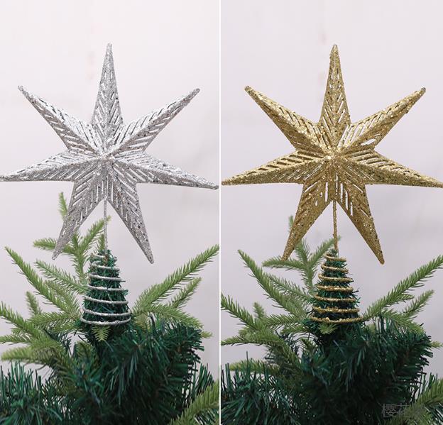クリスマスツリー 北欧 おしゃれ オーナメント  星 クリスマス 撮影道具 インテリア装飾2色