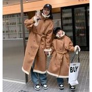 韓国風子供服 子供服 カーディガン  コート  ジャケット 長袖 裹起毛 毛皮 親子服 キッズ ファッション