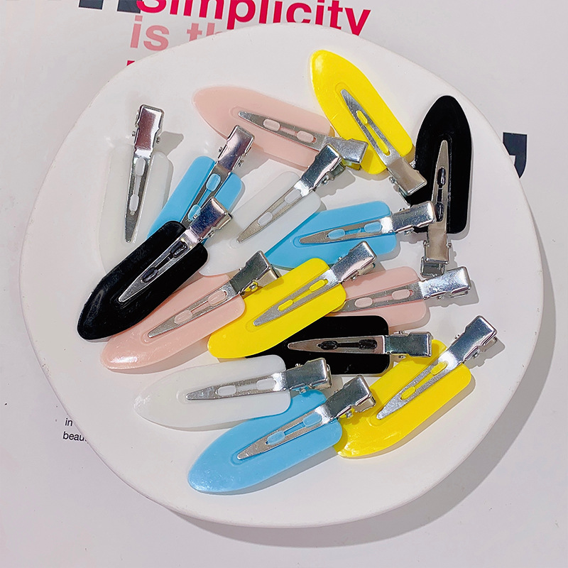 新入荷ヘアアクセサリーパーツ バンスクリップ  DIY 髪止め デコ素材 ヘアピン 手芸材料 クリップ