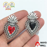 合金 チャーム ヘアアクセサリーパーツ デコパーツ DIY素材 手作りアクセサリーパーツ  手芸材料