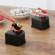 素敵なデザイン 楊枝ケース スマート 抜歯棒 レストラン 楊枝缶筒アイデア 置物 アニメ 自動イジェクト