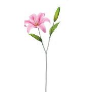 【造花】シングルカサブランカ　モーブ　ＦＦ－３０５４ＭＡＶ