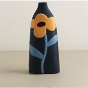 お時間限定SALE 装飾品 花瓶 クリスマスプレゼント 陶磁器の花瓶 生け花 玄関 誕生日プレゼント