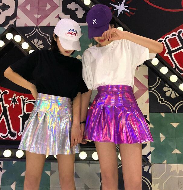 【YAYA】夏新作　プリーツミニスカート　レディースウェア　スカート　A型PUスカート　3色　S-XL