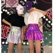 【YAYA】夏新作　プリーツミニスカート　レディースウェア　スカート　A型PUスカート　3色　S-XL