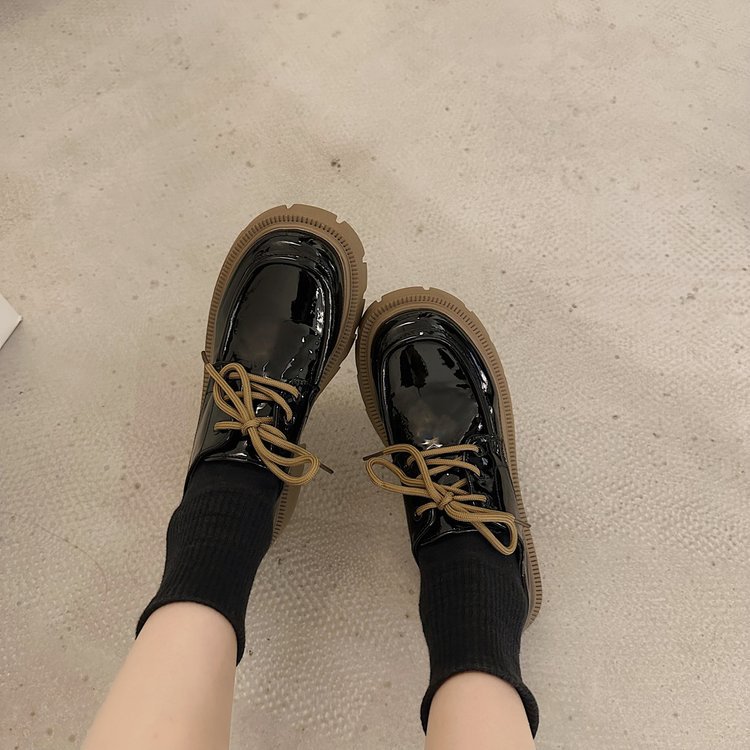 即購入⭕️JK ローファー　厚底 25AW】ベルト付厚底ローファー | w closet(ダブルクローゼット