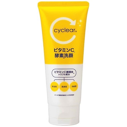 熊野油脂 ビューア cyclear ビタミンＣ 酵素洗顔