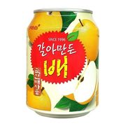 韓国  おろし梨ジュース　缶　238ml 　 飲料　ボンボンジュース