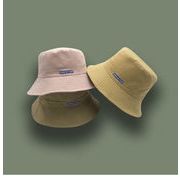 漁夫帽　帽子　バスケットハット　春夏　紫外線対策　折りたたみ　韓国ファッション　レディース　コットン