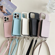 スマホショルダー iPhone 14 ケース  iPhone 14 ケース 手帳型 電話ケース 財布型 落下・盗難防止