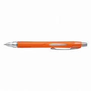 三菱鉛筆 油性ボールペン ジェットストリーム ラバー メタリックオレンジ 0.7 黒インク SXN25007M.4