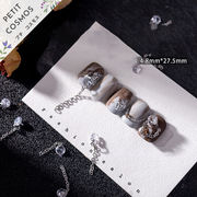 チェーン付きストーン 立体的 ダイヤ ネイルパーツ ネイル用品 ネイルストーン デコパーツ DIY素材 韓国風