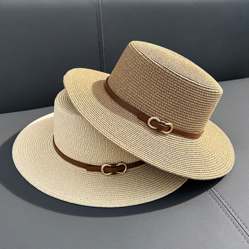 麦わら帽子　帽子　夏　UVカット　つば広　日焼け防止　紫外線対策　海　男女兼用