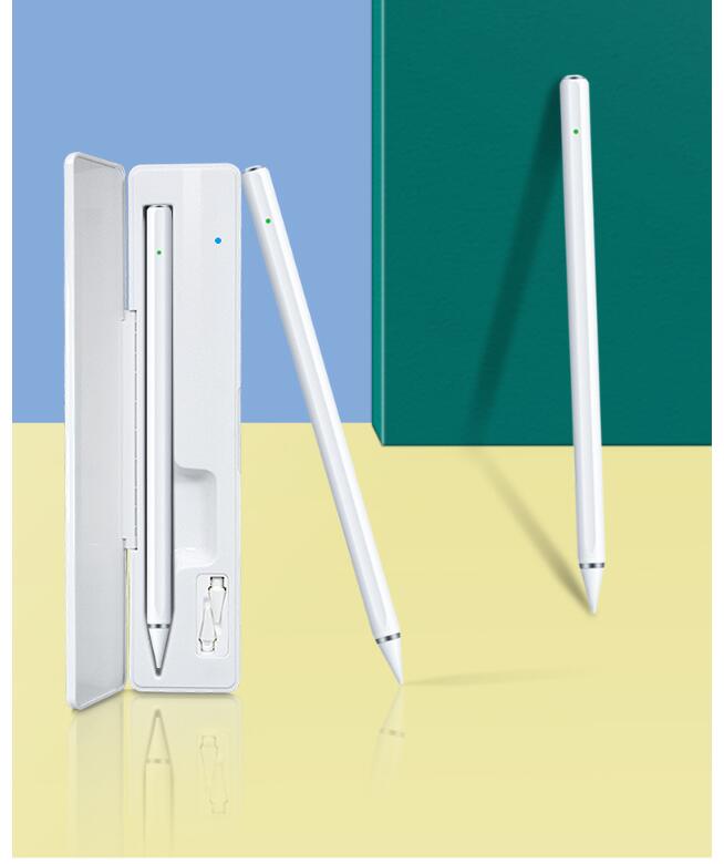 タッチペン iPad ペンシル 極細 スタイラスペン iPad 超高感度Type-C充電 磁気吸着 パームリジェクション