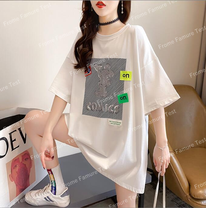 韓国風 レディース 半袖Tシャツ 新しい夏 気質 ファッションTシャツ グリーン XL Tシャツ