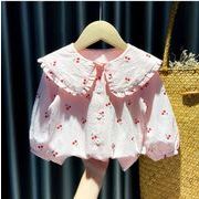 子供服　　キッズ女の子　　可愛い　シャツ　夏　　ファッション　韓国風　80-120