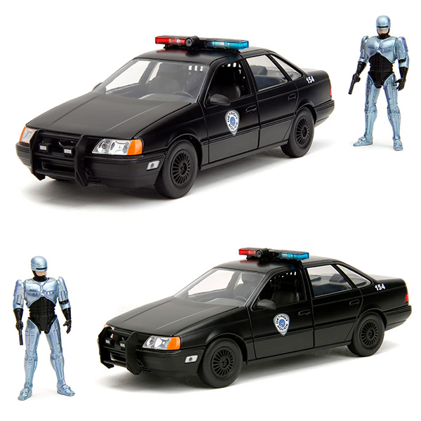 1:24 ROBOCOP 1986 OCP FORD TAURUS w/ ROBOCOP 【ロボコップ