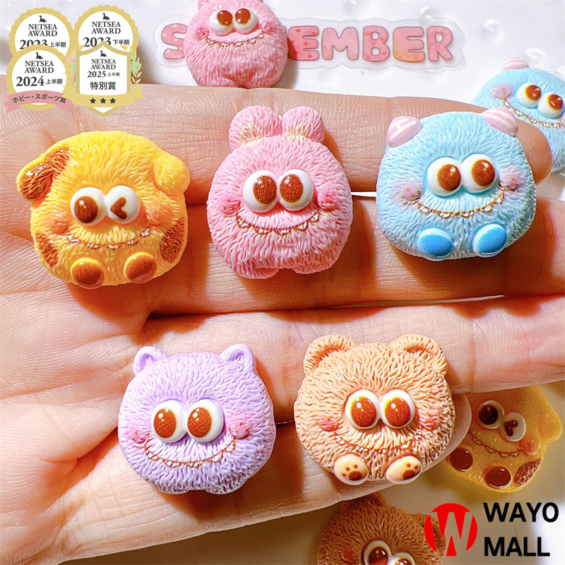 新作   デコパーツ樹脂 DIY素材 貼り付けパーツ デコ素材 バッグ手芸材料 アクセサリーパーツ