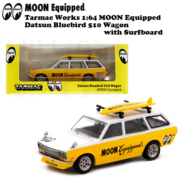 Tarmac Works 1:64 MOON EQUIPPED Datsun Bluebird 510 Wagon Tarmac Works 1:64 MOON EQUIPPED Datsun Bluebird 510 Wagon