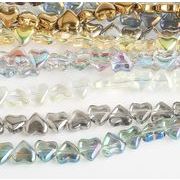 ハート型 ビーズ  アクリルパーツ ビーズパーツ  デコパーツ   手芸diy 用デコレーション DIY 材料   21色