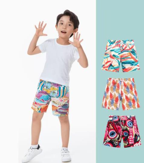 2023  ハワイ  夏   子供服  子供水着  男の子   べビー服  砂浜 水泳  ショートパンツ キッズ  11色