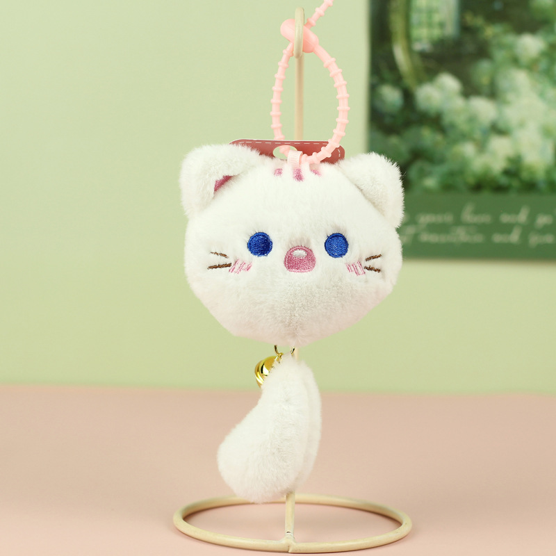 ins新作 大人気 バッグチャームパーツ 可愛い 鈴猫ちゃん ぬいぐるみ