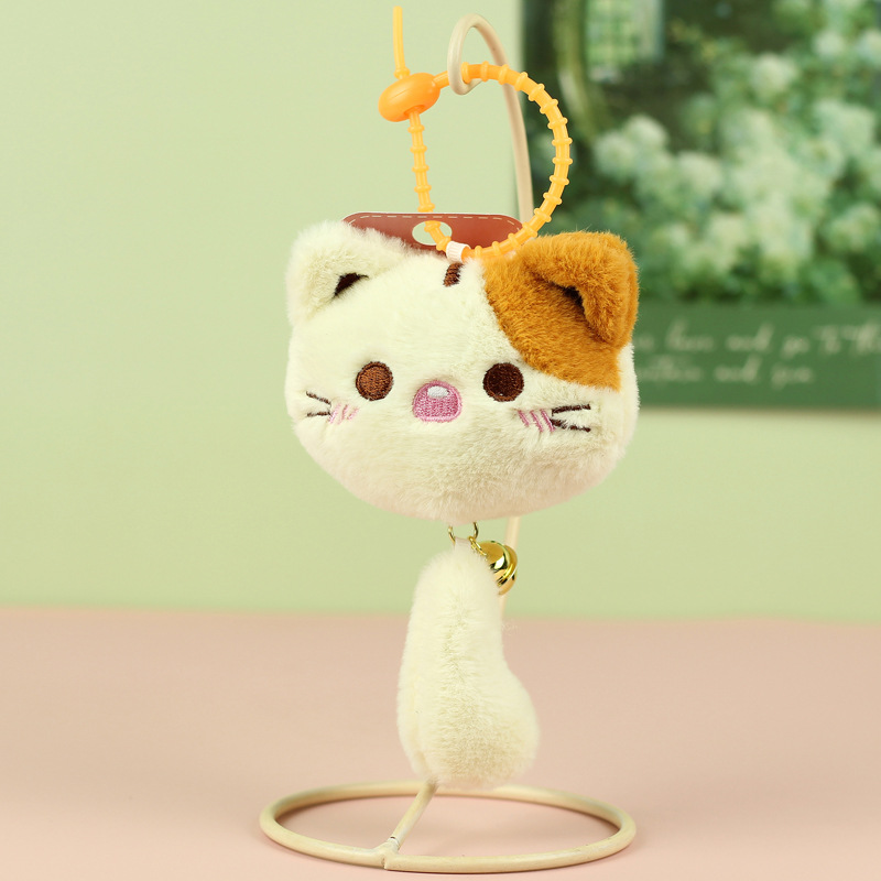ins新作 大人気 バッグチャームパーツ 可愛い 鈴猫ちゃん ぬいぐるみ