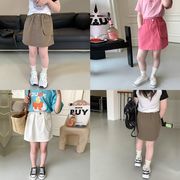 2023夏超人気  韓国風子供服 女の子 キッズ ベビー  スカート おしゃれ 3色