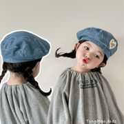 ins   韓国風   ハット  子供用    キッズ 帽子   ベレー帽    可愛い   男女兼用   2色