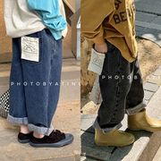 2025秋新作  韓国風子供服  キッズ服   ズボン   ロングパンツ  デニムパンツ   ジーンズ   2色