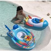 2023  夏人気 子供用 浮き輪  ハワイ プール用品 男女兼用  水遊び 砂浜 ベビー用  キッズ2色