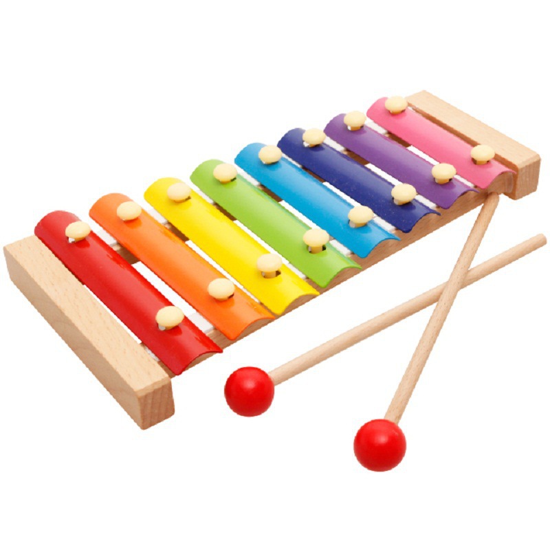 八音琴 木製 知育玩具 ベビー用品 おもちゃ ベビー用玩具 赤ちゃん 音