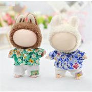 新作ぬいぐるみ用服 ドール用 着せ替え服 おもちゃ 人形doll   17cm用 ドールハウス  シャツ パンツ