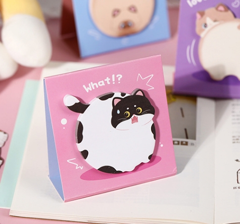 猫文房具 便箋 シッキーノート 付箋ふせん ポストイット メモ用紙 30枚