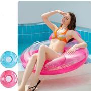 2023 ハワイ  韓国風 浮き輪  砂浜 かわいい  キッズ  プール用品 水遊び 大人用2色