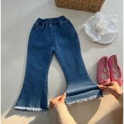 2023夏人気   韓国風子供服   キッズ  ベビー服  女の子 デニム   ズボン  パンツ  ジーンズ