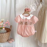 2025夏新作  韓国風子供服  ベビー服   キッズ    可愛い   ロンパース   つなぎ   女の子