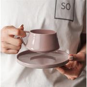 カラバリ豊富 陶磁器カップ シンプル インスタント カップ皿 コーヒーカップ マグカップ デリケート