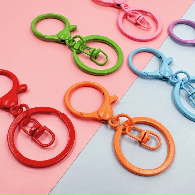 バッグチャームパーツ キーホルダーパーツ ナスカン金具 手芸DIY