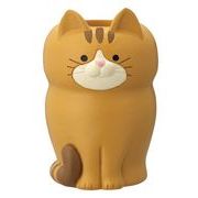【新登場！お卓の猫ちゃん ～desktop cat～ シリーズ！】おすましミニペンスタンド　トラ